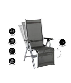 MWH Relaxsessel Elements, Silber -Moderne Garten Mobel Geschaft 1895481 WE IG 001 ElementsRelaxsesselSilberAnthrazith