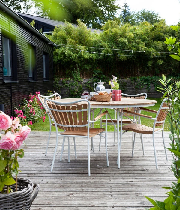 Moderne Garten Mobel Geschaft -Moderne Garten Mobel Geschaft 2012250 WE MO 001 TischEllenD110Weiss