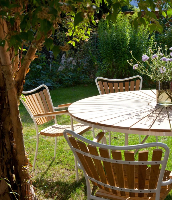 Moderne Garten Mobel Geschaft -Moderne Garten Mobel Geschaft 2012250 WE MO 002 TischEllenD110Weiss