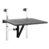 Cinas Balkontisch, Ca. B65/H70/T51 Cm -Moderne Garten Mobel Geschaft 2012334 WE FS 001 Balkontisch