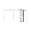 Siena Garden Schattenmanufaktur® Pergola Blende Aluminium, Ca. B160/H210 Cm