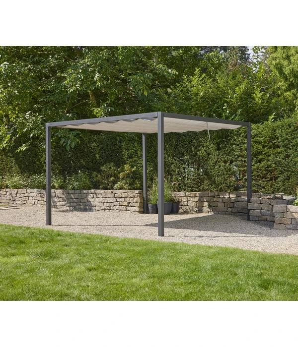 Siena Garden Schattenmanufaktur® Pergola Dachbezug Libera 4 Siena Garden Schattenmanufaktur® Pergola Dachbezug Libera – Bild 2