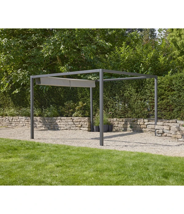 Siena Garden Schattenmanufaktur® Pergola Dachbezug Libera 6 Siena Garden Schattenmanufaktur® Pergola Dachbezug Libera – Bild 4