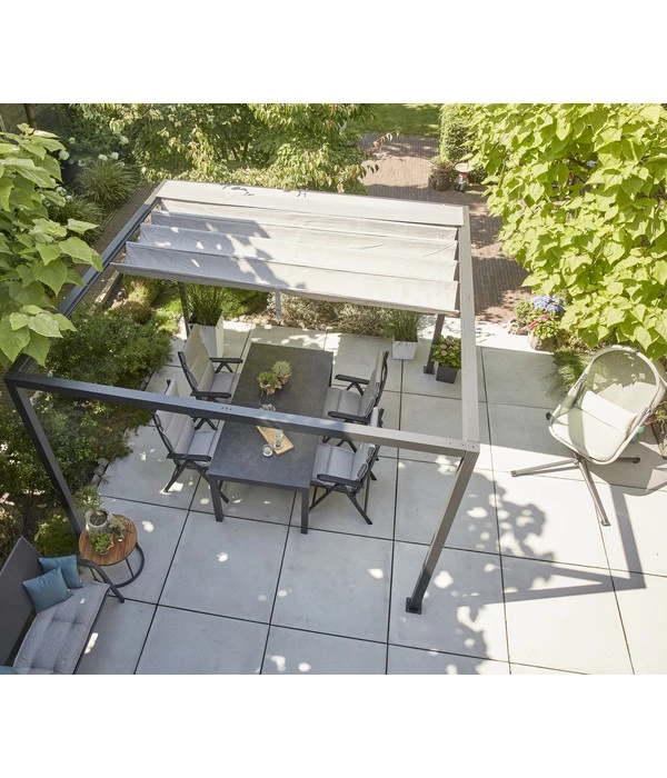 Siena Garden Schattenmanufaktur® Pergola Dachbezug Libera 8 Siena Garden Schattenmanufaktur® Pergola Dachbezug Libera – Bild 6