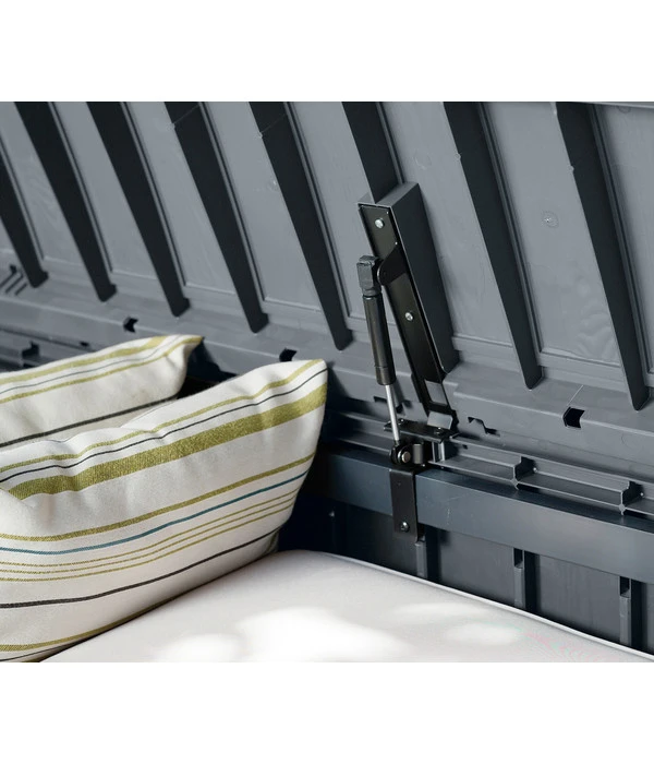 Keter Aufbewahrungsbox Glenwood, 390 Liter, Ca. B128/H61/T65 Cm 10 Keter Aufbewahrungsbox Glenwood, 390 Liter, Ca. B128/H61/T65 Cm – Bild 8