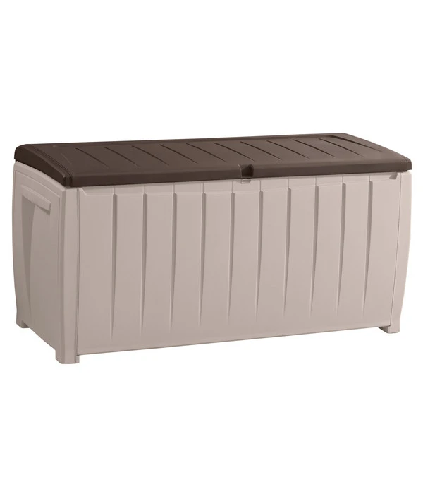Keter Aufbewahrungsbox Novel, 340 Liter, Ca. B124/H62,5/T55 Cm 3 Keter Aufbewahrungsbox Novel, 340 Liter, Ca. B124/H62,5/T55 Cm