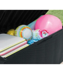 Keter Aufbewahrungsbox Capri, 305 Liter, Ca. B123/H57/T53,5 Cm -Moderne Garten Mobel Geschaft 2190700 WE DE 003 KeterAufbewahrungsbox