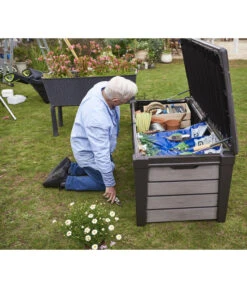 Keter Aufbewahrungsbox Brushwood, 455 Liter, Ca. B145/H60,3/T69,7 Cm 16 Keter Aufbewahrungsbox Brushwood, 455 Liter, Ca. B145/H60,3/T69,7 Cm -Moderne Garten Mobel Geschaft 2191161 WE MO 003 KeterAufbewahrungsbox