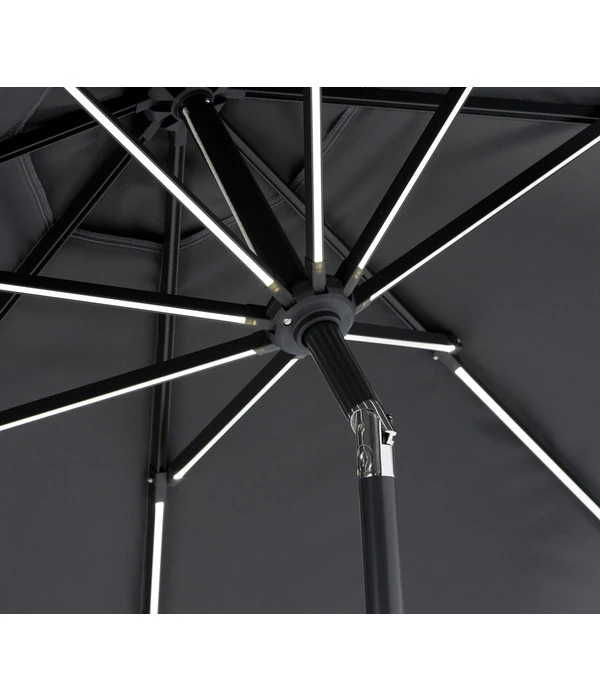 Schneider Sonnenschirm Blacklight, Rund, Ca. Ø270 Cm 9 Schneider Sonnenschirm Blacklight, Rund, Ca. Ø270 Cm – Bild 7