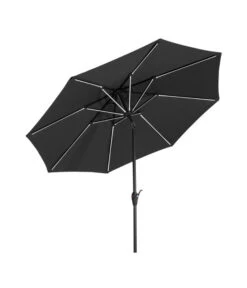 Schneider Sonnenschirm Blacklight, Rund, Ca. Ø270 Cm 12 Schneider Sonnenschirm Blacklight, Rund, Ca. Ø270 Cm -Moderne Garten Mobel Geschaft 2452233 WE FS 002 Blacklight270