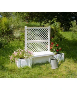 KHW Kunststoff-Gartenbank Kopenhagen -Moderne Garten Mobel Geschaft 2547511 WE MO 004 BankKopenhagenweiss