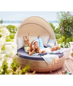 Dehner Sunlounger Florida, Ca. B160/H70/T220 Cm -Moderne Garten Mobel Geschaft 2766806 WE MO 001 DehnerSunloungerFloridaNeu