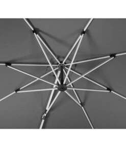 Schneider Premium Ampelschirm Monaco, Granitgrau, Quadratisch, Ca. B300/T300 Cm -Moderne Garten Mobel Geschaft 2887982 WE DE 004 SchirmMOnaco300x300