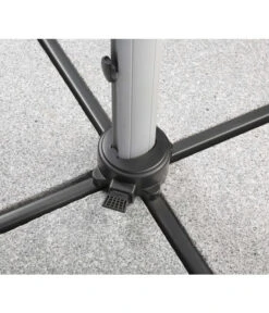 Schneider Premium Ampelschirm Monaco, Granitgrau, Quadratisch, Ca. B300/T300 Cm -Moderne Garten Mobel Geschaft 2887982 WE DE 007 SchirmMOnaco300x300