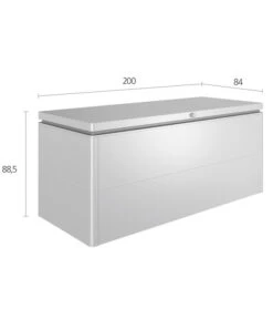 Biohort LoungeBox 200 -Moderne Garten Mobel Geschaft 3180866 WE DE 001 BiohortLoungeBoxGr200silberSkizze