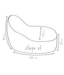 Outbag Outdoor-Sitzsack Slope XL Plus -Moderne Garten Mobel Geschaft 3464930 WE DE 002 SlopeXlPlusAnthrazit