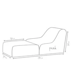 Outbag Outdoor-Sitzsack Peak Plus 7 Outbag Outdoor-Sitzsack Peak Plus -Moderne Garten Mobel Geschaft 3470630 WE DE 002 PeakPlusRed