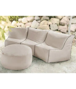 Outbag Outdoor-Sitzsack Piece Zipper Plus -Moderne Garten Mobel Geschaft 3484821 WE MO 002 OutbagOutdoorsitzsackbeige