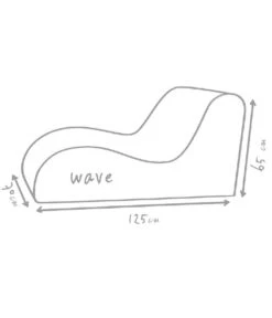 Outbag Outdoor-Sitzsack Wave Deluxe Skin -Moderne Garten Mobel Geschaft 3502218 WE DE 002 WaveSkinKiesel