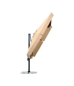 Schneider Classics Sonnenschirm Rhodos, Holzoptik, Quadratisch Ca. B300/T300 Cm -Moderne Garten Mobel Geschaft 3927571 BildD 004 SchneiderSonnenschirmRhodosAmpelschirmRhodosNatur