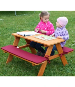 Habau Kinder Picknickbank, 89 X 79 X 50 Cm -Moderne Garten Mobel Geschaft 4031092 WE MO 002 Kinderpicknickbank