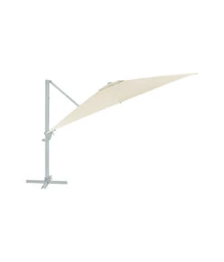 Dehner Ampelschirm Zypern, Quadratisch, Ca. B300/T300 Cm -Moderne Garten Mobel Geschaft 4055109 WE FS 003 AmpelschirmZypernCremeNeu