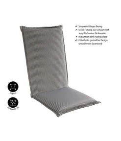 Dehner Hochlehnerpolster Astana, Ca. B50/H6/T120 Cm -Moderne Garten Mobel Geschaft 4093852 WE IG 001 PolsterAstanaHL
