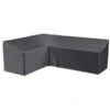 AeroCover Loungesethülle L-Form, 270 Links X210x85xH 65/90 Cm -Moderne Garten Mobel Geschaft 4124152 WE FS 002 AtmungsaktiveSchutzhuellefuerLoungeSets270x210x85H6590