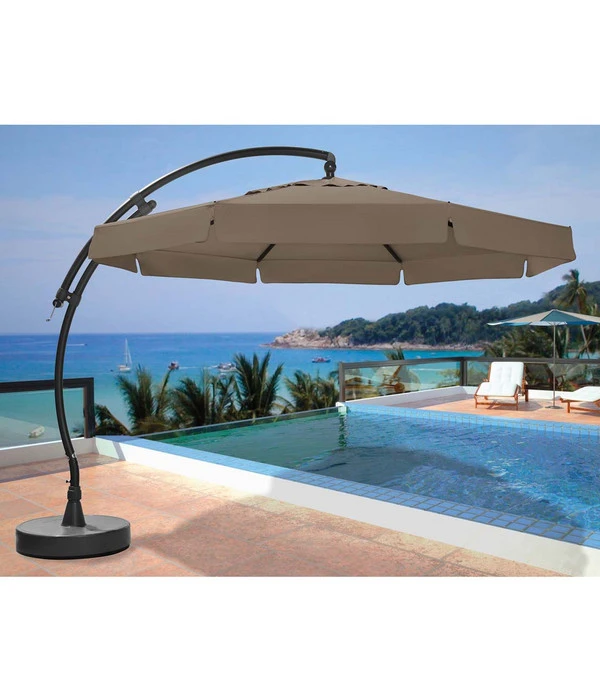 Sun Garden Ampelschirm Easy Sun, Rund, Ca. Ø350 Cm 4 Sun Garden Ampelschirm Easy Sun, Rund, Ca. Ø350 Cm – Bild 2