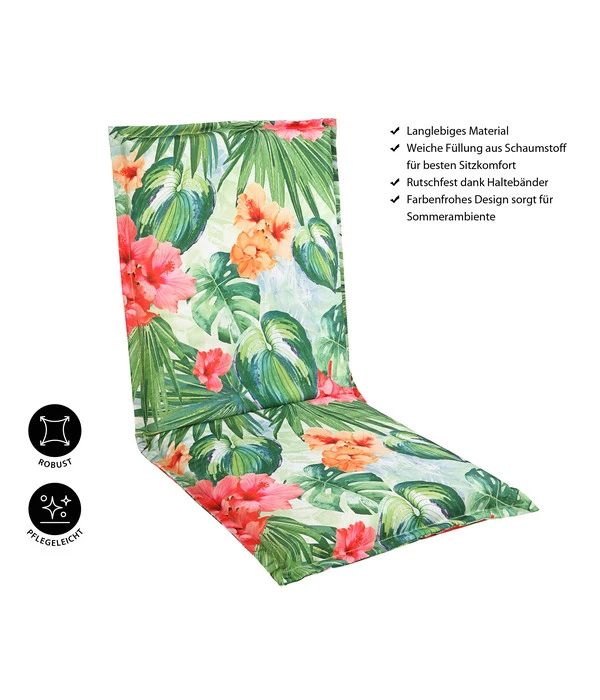 Dehner Niederlehnerpolster Varadero, Ca. B50/H8/T105 Cm 4 Dehner Niederlehnerpolster Varadero, Ca. B50/H8/T105 Cm – Bild 2