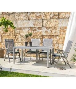 Dehner Ausziehtisch Chicago, Ca. B160-210/H74/T90 Cm -Moderne Garten Mobel Geschaft 4210381 4210316 4210274 WE MO 001 DehnerGruppeChicagoNEU