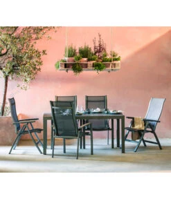 Dehner Ausziehtisch Chicago, Ca. B160-210/H74/T90 Cm -Moderne Garten Mobel Geschaft 4210381 WE MO 003 GruppeChicagoNEU