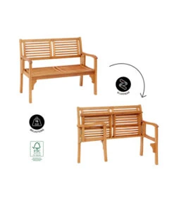 Dehner Klappbank Douglas, 2-Sitzer -Moderne Garten Mobel Geschaft 4216784 WE IG FS 001 DehnerKlappbankDouglas2Sitzer