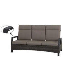 Siena Garden Bank Corido, 103 X 206 X 87 Cm -Moderne Garten Mobel Geschaft 4330429 WE DE 017 Sofacorido3ercharcoal