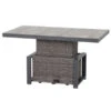 Siena Garden Lift-Tisch, Ca. B130/H47-71/T75 Cm -Moderne Garten Mobel Geschaft 4331138 WE FS 001 Lifttischcoridoch grey
