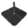 Doppler Beschwerplatten Für Schirme, 4er-Set -Moderne Garten Mobel Geschaft 4332227 WE FS 001 dopplerBeschwerplattefuellbar20kgKreuz