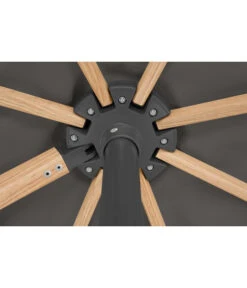 Schneider Ampelschirm Rhodos Twist Woody, Anthrazit, Rechteckig, Ca. B300/T360 Cm -Moderne Garten Mobel Geschaft 4355640 WE DE 007 RhodosTwistWoody