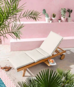 Dehner Rollliege Ravenna, Ca. B70/H89/T200 Cm -Moderne Garten Mobel Geschaft 4407086 WE MO 002 RollliegeRavennaNEU