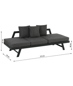 Dehner Funktionsliege Seattle 15 Dehner Funktionsliege Seattle -Moderne Garten Mobel Geschaft 4407318 WE BG 001 BankLiegeSeattleNeu