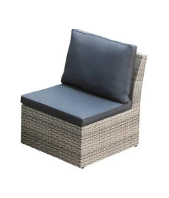 Dehner Geflecht-Lounge Rom, 4-teilig -Moderne Garten Mobel Geschaft 4407334 WE FS 005 DehnerGeflechtLoungeRomNEU