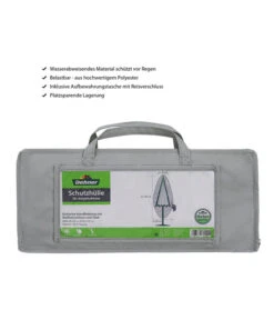 Dehner Abdeckhaube Für Ampelschirme, Grau, Ca. B60/H240 Cm -Moderne Garten Mobel Geschaft 4410916 WE IG 001 ADHFUERAMPELSCHIRME