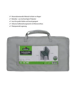 Dehner Abdeckhaube XL Für Stühle, 70x120x100 Cm, Grau -Moderne Garten Mobel Geschaft 4411013 WE IG 001 ADHFUERSTUEHLEXL