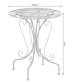 Dehner Tisch Luca, Ca Ø60/H70 Cm -Moderne Garten Mobel Geschaft 4416517 4417606 6665962 WE BG 001 TischLuca