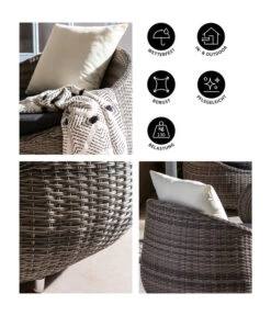 Dehner Geflechtsessel Avani -Moderne Garten Mobel Geschaft 4418786 WE IG 001 SesselAvaniEinzeln