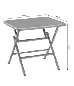 Dehner Klapptisch Chicago, Eckig -Moderne Garten Mobel Geschaft 4422382 WE BG 001 DehnerKlapptischChicagoeckig80x80cmNEU