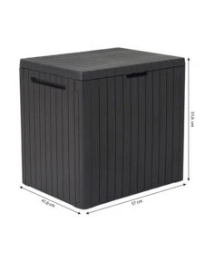 Keter Aufbewahrungsbox City Box, 113 Liter, Ca. B41,6/H51,6/T57 Cm 11 Keter Aufbewahrungsbox City Box, 113 Liter, Ca. B41,6/H51,6/T57 Cm -Moderne Garten Mobel Geschaft 4422481 WE BG 001 AufbewahrungsboxCity