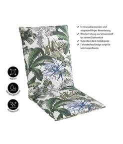 Madison Niederlehnerpolster Maui, Ca. B50/H5/T105 Cm -Moderne Garten Mobel Geschaft 4433736 WE IG 001 SesselpolsterMaui