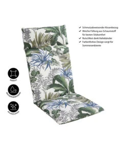 Madison Hochlehnerpolster Maui, Ca. B120/H5/T50 Cm -Moderne Garten Mobel Geschaft 4433777 WE IG 001 SesselpolsterMaui