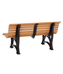 Bank Helgoland, Holzoptik, 3-Sitzer -Moderne Garten Mobel Geschaft 4460663 WE FS 003 BankHelgoland