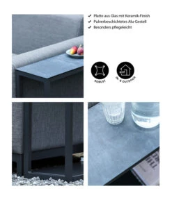 Dehner Beistelltisch Amsterdam, Ca. B75/H54/T23 Cm -Moderne Garten Mobel Geschaft 4498598 WE IG 001 BeistelltischAmsterdam